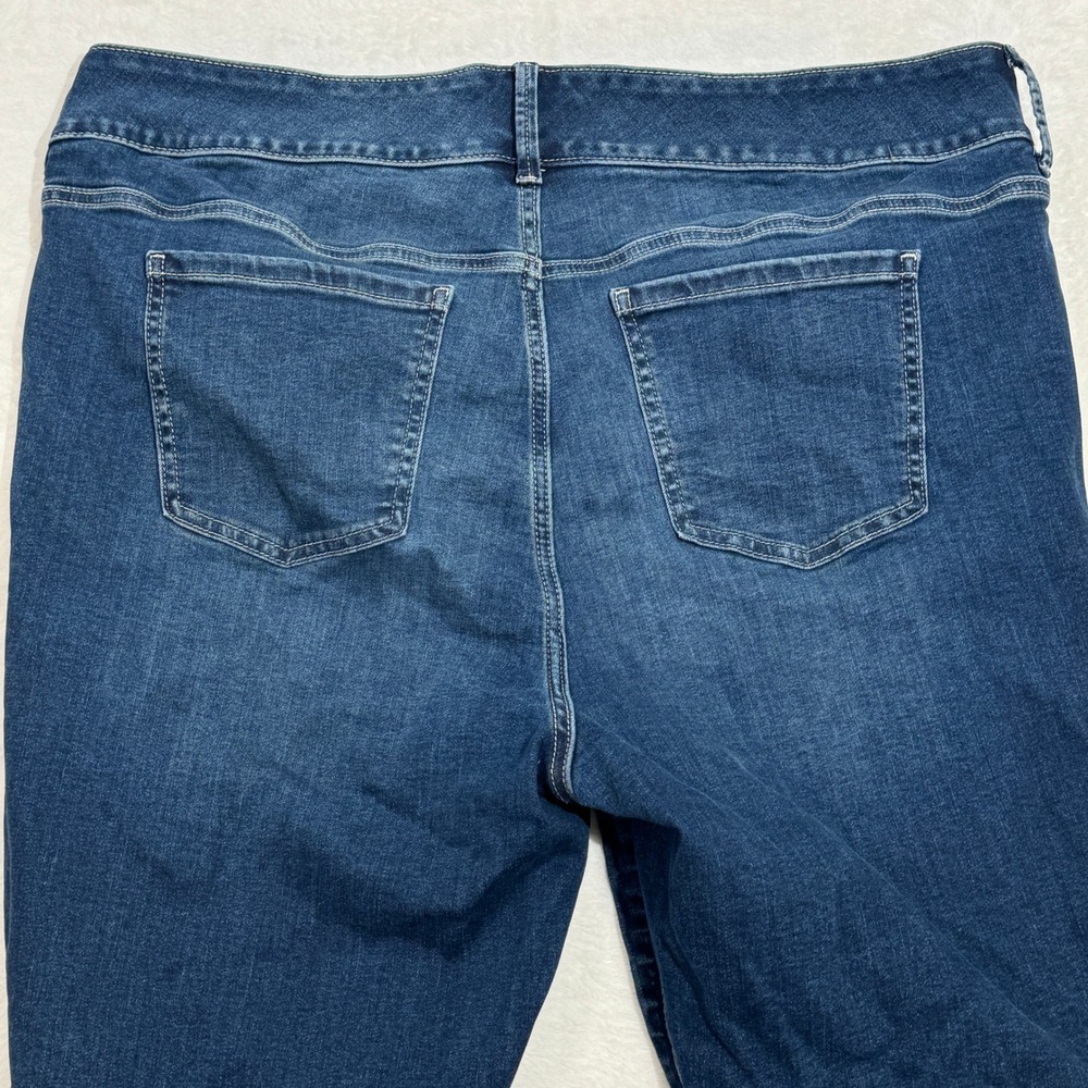 Torrid Jegging Womens 20S Dark Wash Super Soft High Rise Button Skinny Jean - Picture 9 of 13